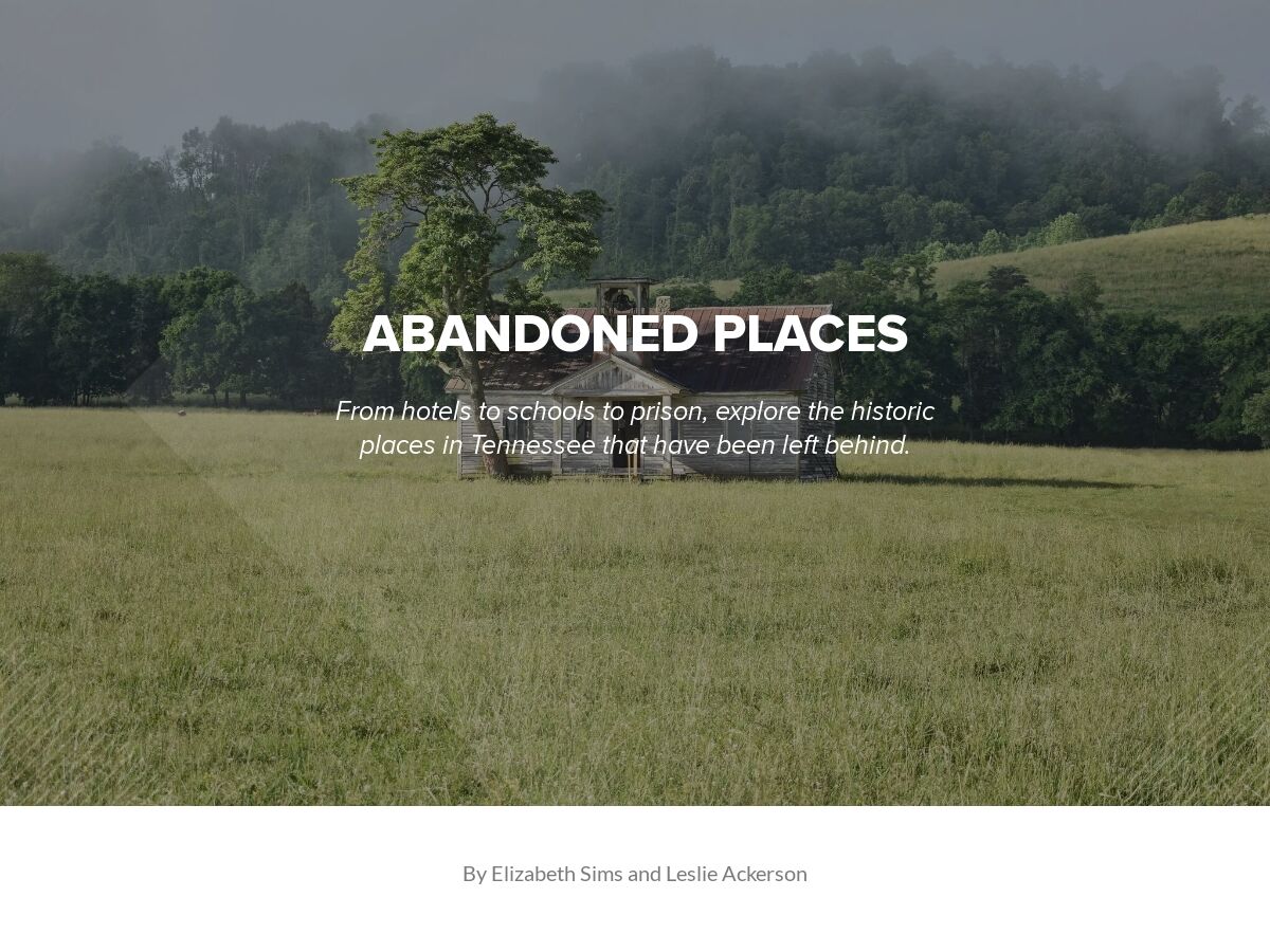 Abandoned Places | WBIR-TV | wbir.com